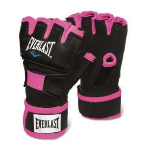 Guante Evergel Negro Con Rosado Everlast