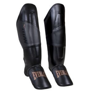 Espinillera Mma Everlast Titan Pro Striking Bk