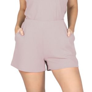 Pantaloneta Rib & Cozy Rosado Everlast.