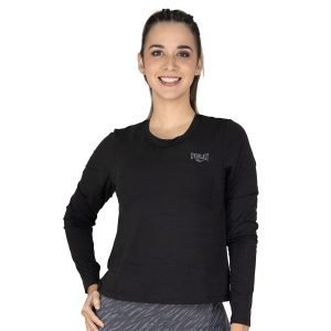 Camiseta Manga Larga Savana Everlast Negro