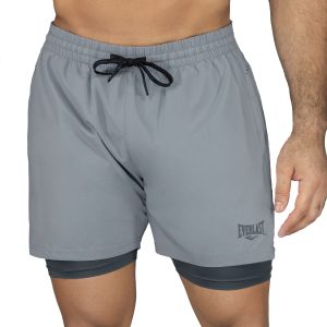 Pantaloneta Rush 2in1 Everlast Charcoal