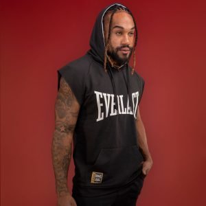 Hoodie Vest Men Everlast Boxing Bison